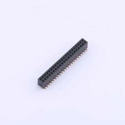 X1321FVS-2x21-C43D48 排母 间距:1.27mm 2x21P 立贴 SMD,P=1.27m