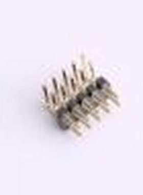 GPFB202-0502A017C1AA 排针 2x5P 间距:2mm 弯插 弯插,P=2mm