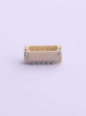 A0800WR-S-05PNLNT1T00R 线对板针座 1x5P 间距:0.8mm 卧贴 SMD,P