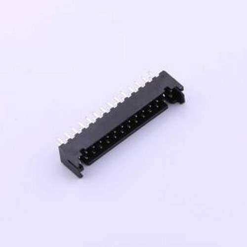 IPCW207W2ENB01V 线对板针座 间距:2mm 2x14P 直插 黑色 插件,P=2