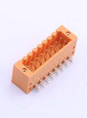 KF2EDGERM-3.5-2*8P 插拔式接线端子 3.5mm 2x8P 排数:2 每排P数: