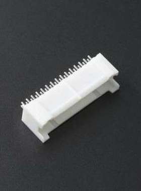 KH-A2015-2X15A 线对板针座 间距:2mm 2x15P 白色 插件,P=2mm