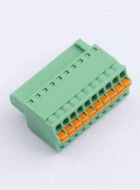 1881406 插拔式接线端子 2.5mm 排数:1 每排P数:10