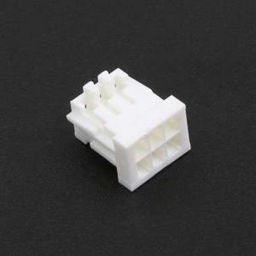 HC-XHD-2*3Y-05 胶壳(线对板/线对线) 2x3P 2.5mm P=2.5mm