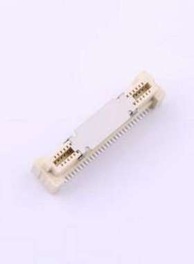 61082-062402LF 板对板与背板连接器 间距:0.8mm 母 立贴 SMD,P=0