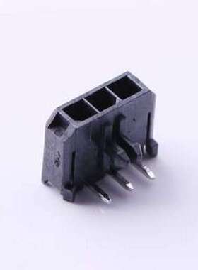 436500300 线对板针座 1x3P 间距:3mm 弯插 系列:Micro-Fit(MX 3.