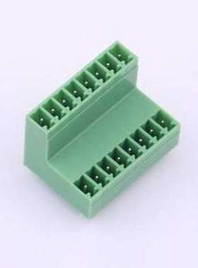 KF2EDGVT-3.81-2*8P 插拔式接线端子 KF2EDGVT-3.81-2*8P 插件,P=