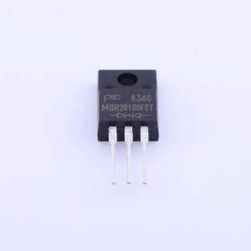MBR20100FCT_TO_00001 肖特基二极管 电压:100V 电流:20A ITO-220