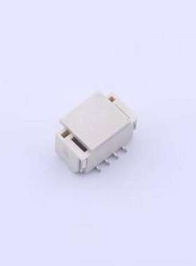 GH1.25-4PLTPZ 线对板针座 GH1.25-4P立贴编带加盖