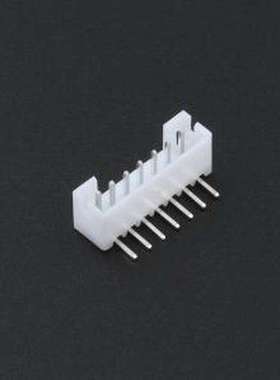 XD-PH-7AW 线对板针座 1x7P 间距:2mm 弯插 系列:PH 白色 弯插,P=