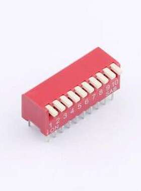 BP10GR 拨码开关 10位拨码开关 DIP-20