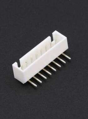 HC-XHB-8AW-TW 线对板针座 1x8P 间距:2.5mm 弯插 系列:XH 弯插,P