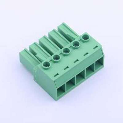 JL5EDGKH-76205G01 插拔式接线端子 1x5P 7.62mm 排数:1 每排P数: