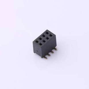 1.27mm P=1.27mm SMD 立贴 2x4P 间距 排母 DW127S