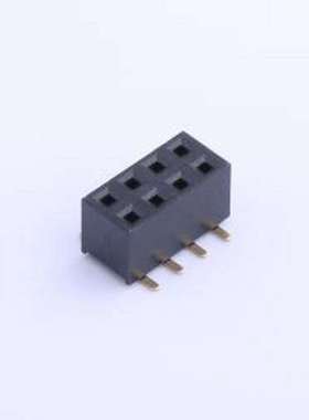 X4621FVS-2x04-C43D65 排母 间距:2mm 2x4P 立贴 SMD,P=2mm