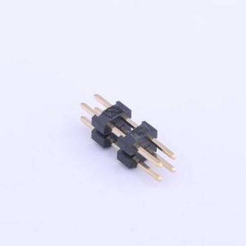 X4622WV-2X02I-C40D28-E60 排针 2x2P 间距:2mm 方针 插件,P=2mm