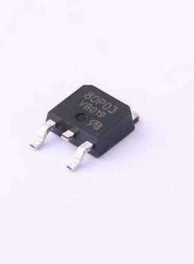 VBZE80P03 场效应管(MOSFET) 1个P沟道 耐压:30V 电流:65A TO-252