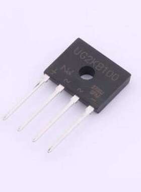 UG2KB100 整流桥 电压:1kV 电流:2A D3K