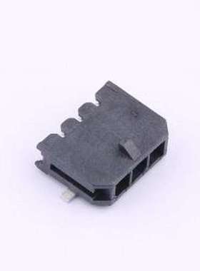 HC-MX3.0-3AWT-05 线对板针座 1x3P 间距:3mm 卧贴 黑色 SMD,P=3m