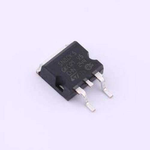 STB5N80K5 场效应管(MOSFET) 1个N沟道 耐压:800V 电流:4A D2PAK