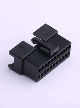 HX25023-2x11R 胶壳(线对板/线对线) 2.5mm 2x11P 黑色 P=2.5mm