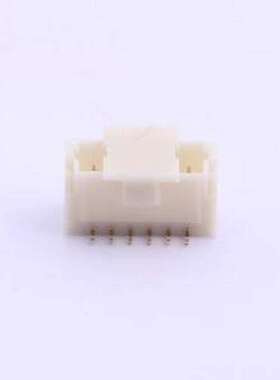A1001WV-S-06PD01 线对板针座 间距:1mm 1x6P SMD,P=1mm
