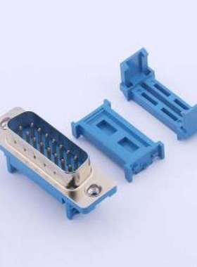 FDBB01-15M0S300U1K D-Sub/VGA连接器 D-Sub 公 P数:15P 3件套
