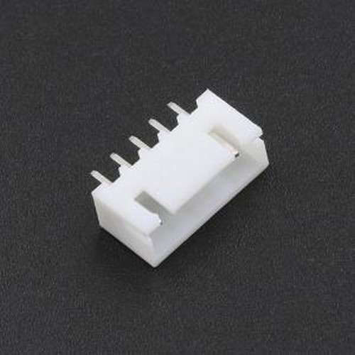 XD-XH-5A-G 线对板针座 1x5P 间距:2.54mm 直插 系列:XH 插件,P=2