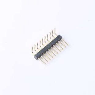 1x10P 间距 1mm GPCB101 弯插 排针 方针 P=1m 1002A003C1AA
