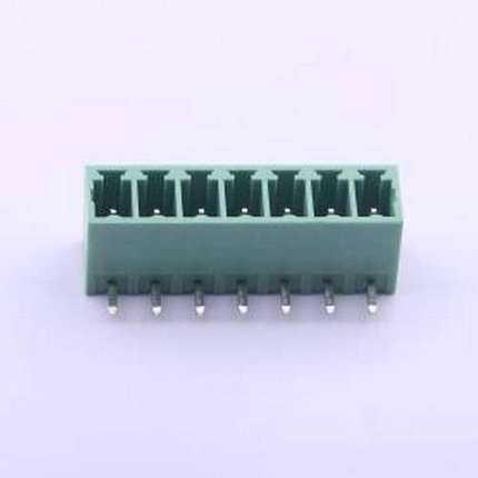 JL15EDGRC-38107G01 插拔式接线端子 1x7P 3.81mm 排数:1 每排P数