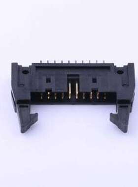 Z-23001002020BW IDC刺破式连接器(牛角/简牛) 2.54mm 2x10P 排数