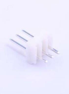 HX25411-3A 线对板针座 间距:2.54mm 1x3P 锡 白 插件,P=2.54mm
