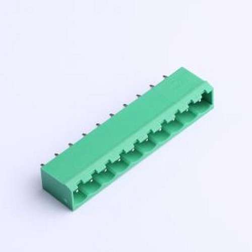 MX2EDGVC-5.08-10P-GN01-Cu-A 插拔式接线端子 5.08mm 1x10P 排数