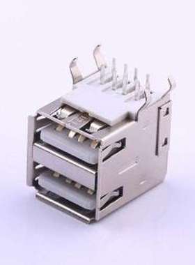 907-111A1012D10200 USB连接器 Type-A 母 白色 插件