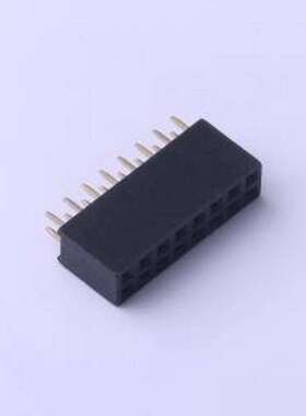 FFH25405-D16S1001K6K 排母 间距:2.54mm 2x8P 直插 插件,P=2.54m