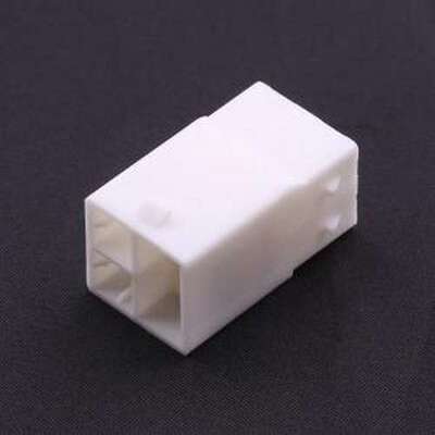 HX18003-4RF 胶壳(线对板/线对线) 2x2P 6.2mm P=6.2mm