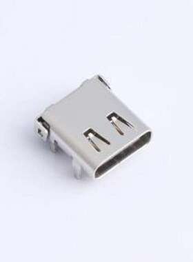 TYPE-C 24P QCHT 143 USB连接器 Type-C 母 卧贴 SMD