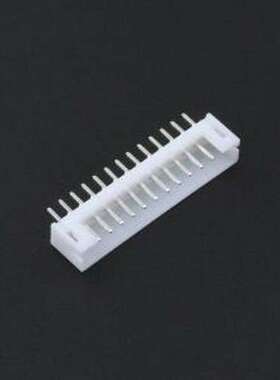 XD-PH-13A-G 线对板针座 1x13P 间距:2mm 直插 系列:PH 白色 插件