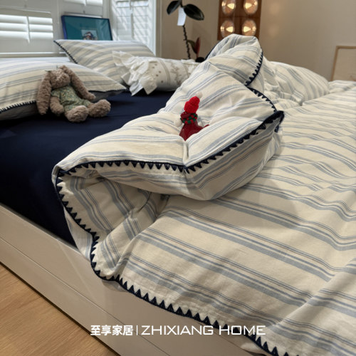 2026新款丨简约条纹纯棉四件套