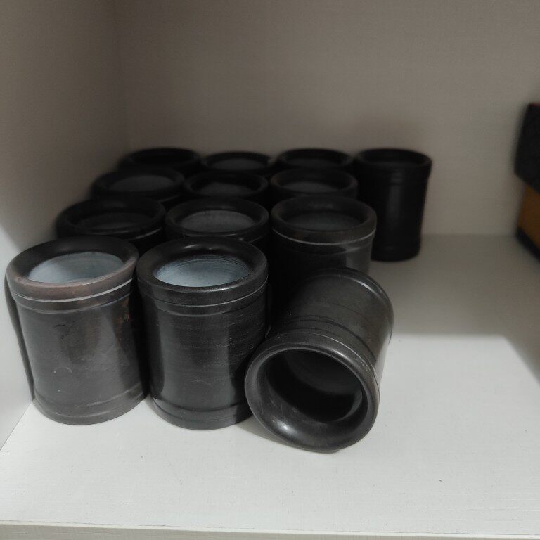 新款罐玄黄砭石艾灸罐雷火灸刮痧筒空心多功能艾灸馆专用走罐仪
