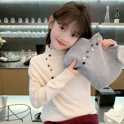 女童冬季毛衣2024新款