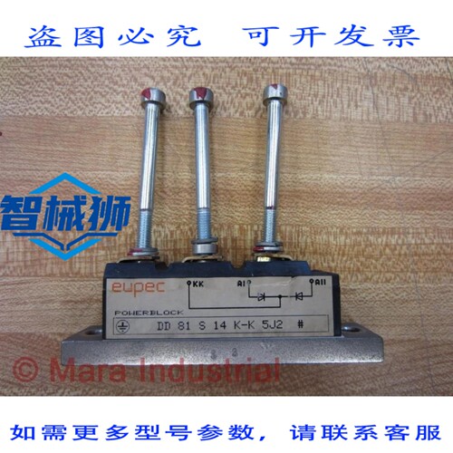 原装供应 EUPEC DD 81 S 14 KK POWERBLOCK 5J2（3 件装）