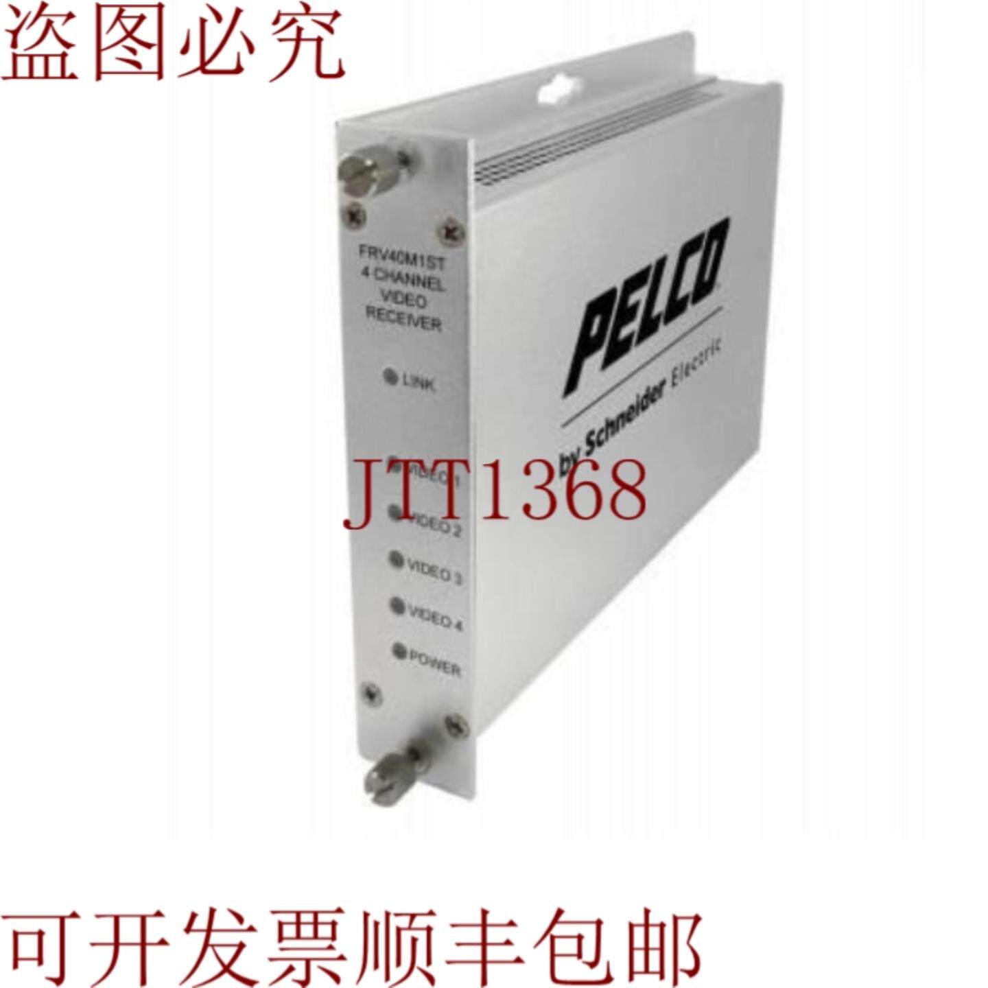 供应Pelco FTV40S1ST 4 通道光纤发射器 ST 连接器单模式