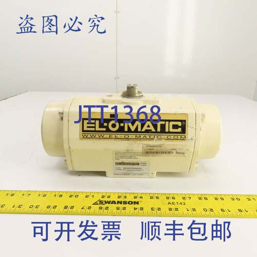 现货供应El-O-Matic ES0200U2A06B22K 气动阀门执行器，大压力 10