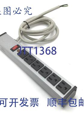 供应Brooks UL207BD 防浪涌电源板6 个插座额定值125V 6