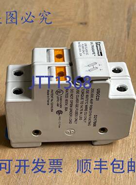 供应FERRAZ SHAWMUT ULTRASAFE USCC21 保险丝座 2 极 30A 60