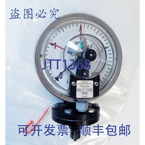 现货供应Fischer 5K 055 AR160-103B12 压力表 0 - 4 巴 2x 感应