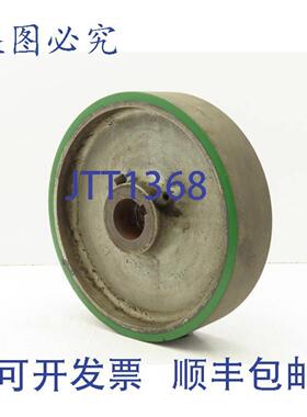 供应Trew12x3英寸Duralast绿色聚氨ESTERS铸铁轮1-1516英寸键控孔