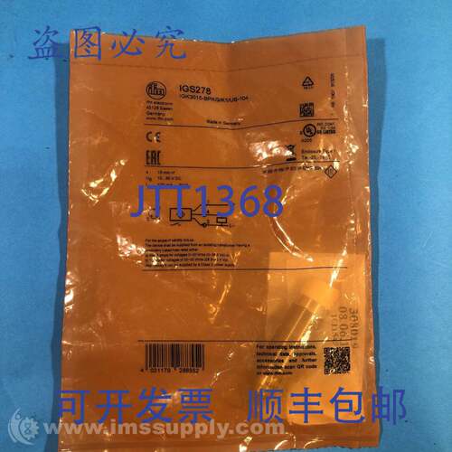 原装供应Ifm IGS278电感式传感器FNFP