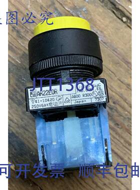 供应AR22E0R 黄色瞬时按钮